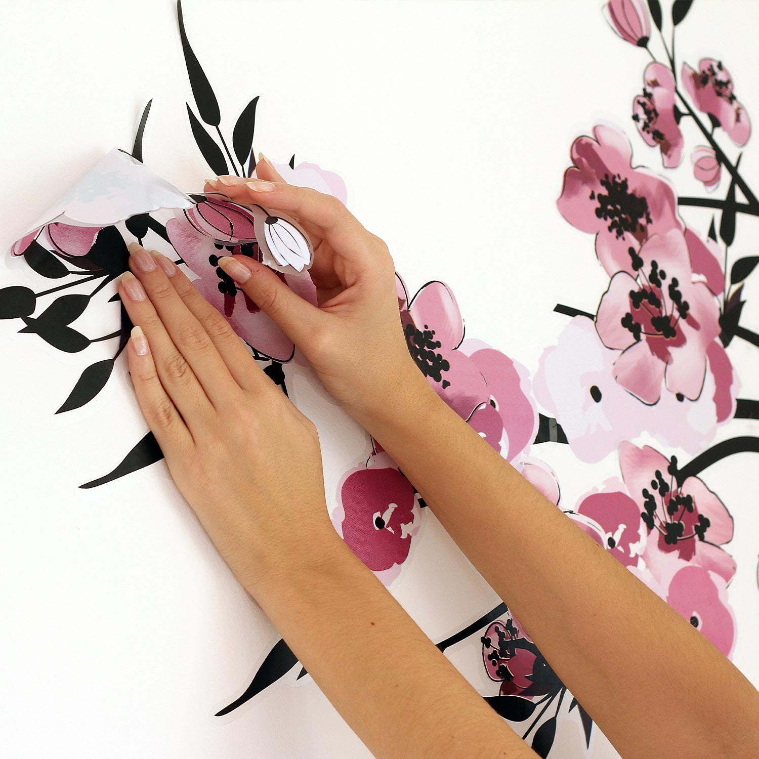 Stenske nalepke Fleurs - WS053