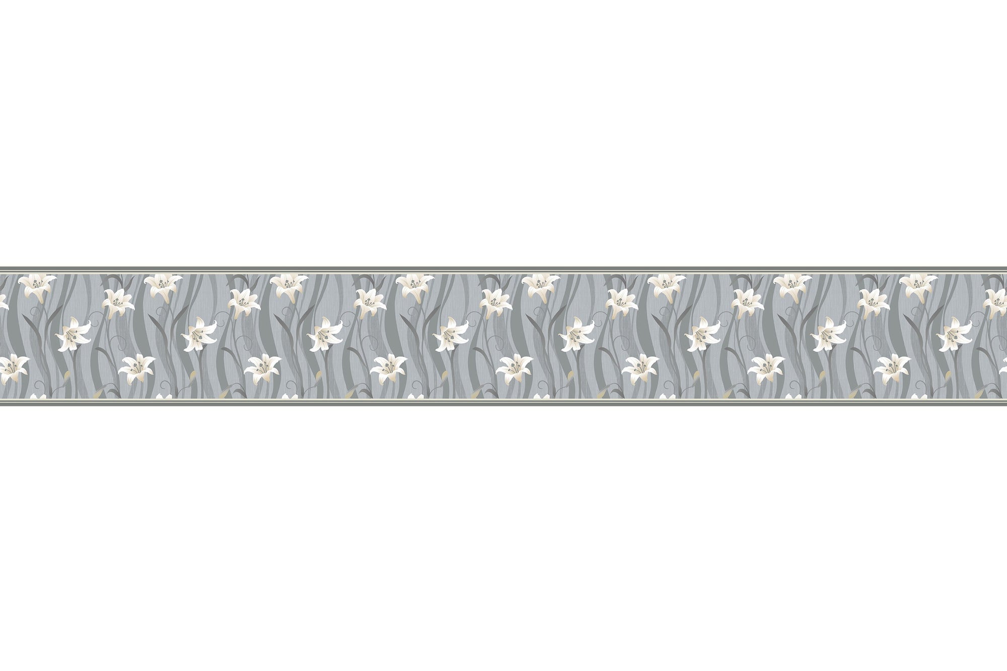 Stenske bordure  Gray Flower  BR003
