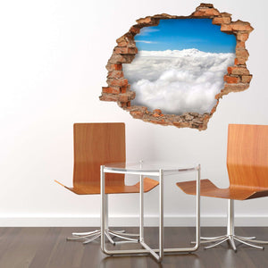 3D Art zidne naljepnice Cloud- 3D020