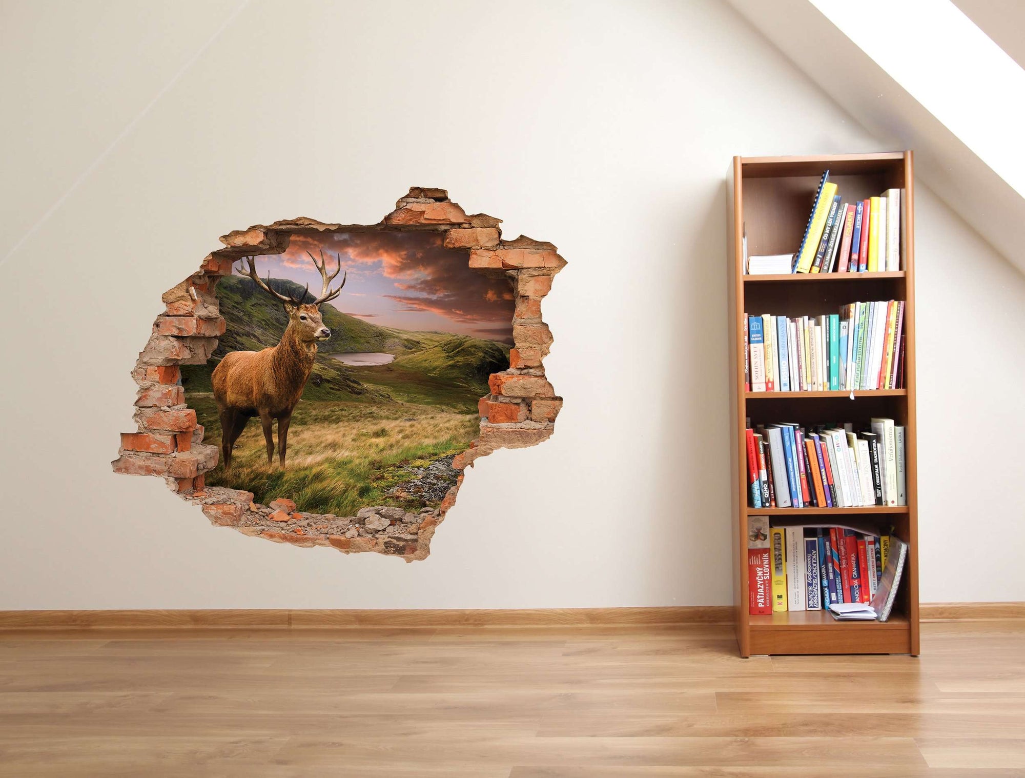 3D Art zidne naljepnice Deer - 3D034