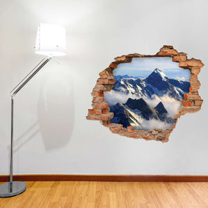 3D Art zidne naljepnice Mountain - 3D030