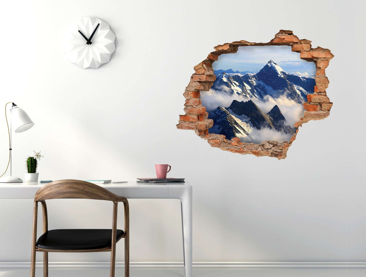 3D Art zidne naljepnice Mountain - 3D030