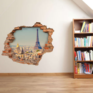 3D Art zidne naljepnice Paris - 3D013