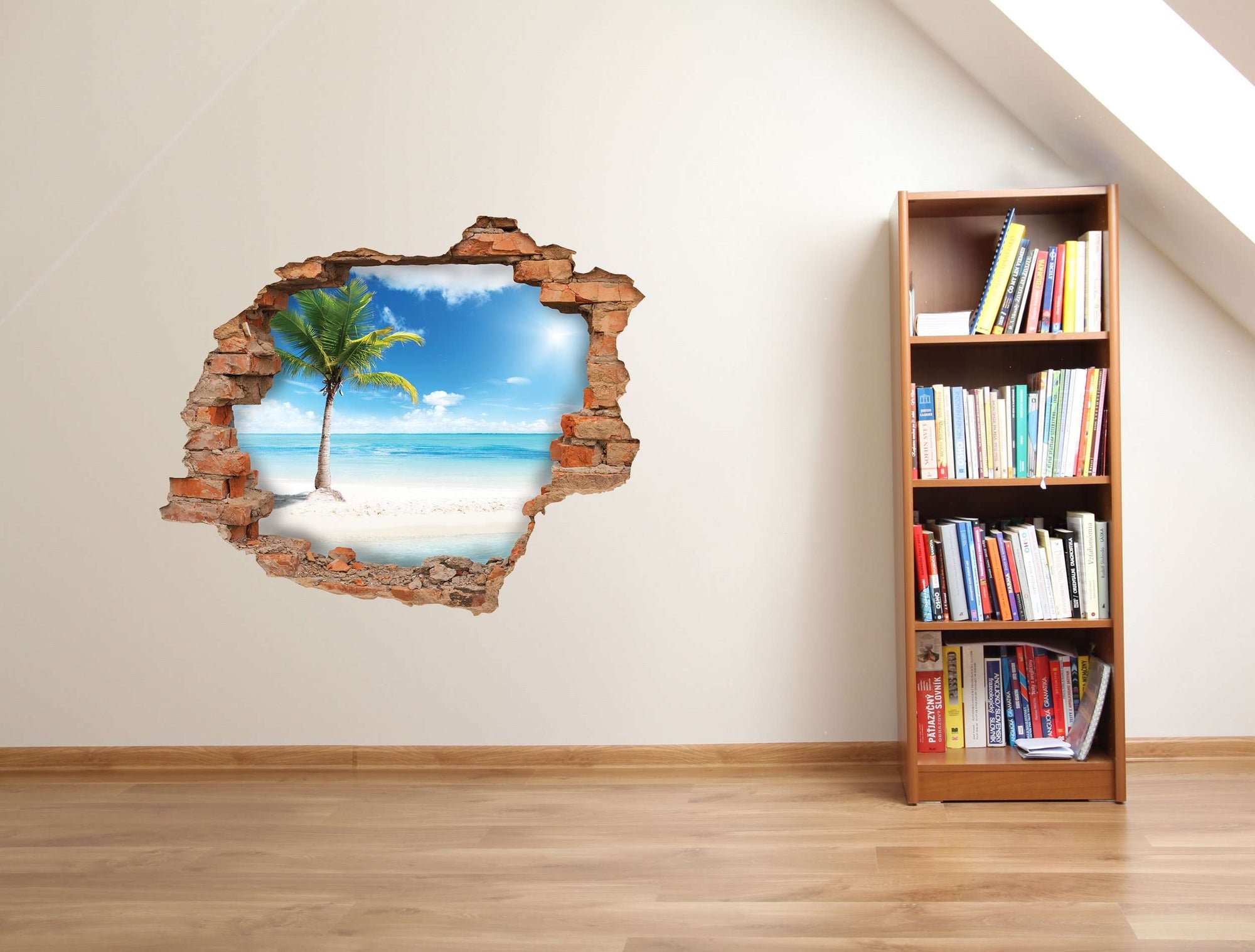 3D Art zidne naljepnice Sand Palm - 3D044