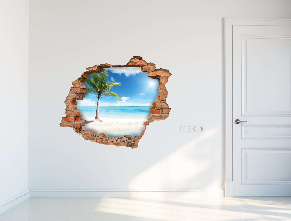 3D Art zidne naljepnice Sand Palm - 3D044