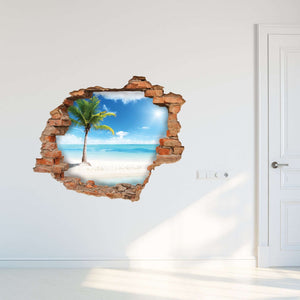 3D Art zidne naljepnice Sand Palm - 3D044