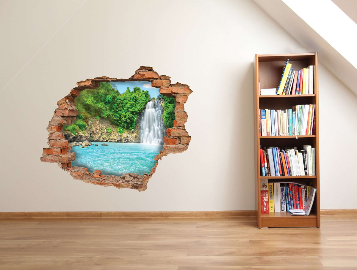 3D Art zidne naljepnice Slap - 3D008
