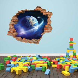 3D Art zidne naljepnice Space - 3D021