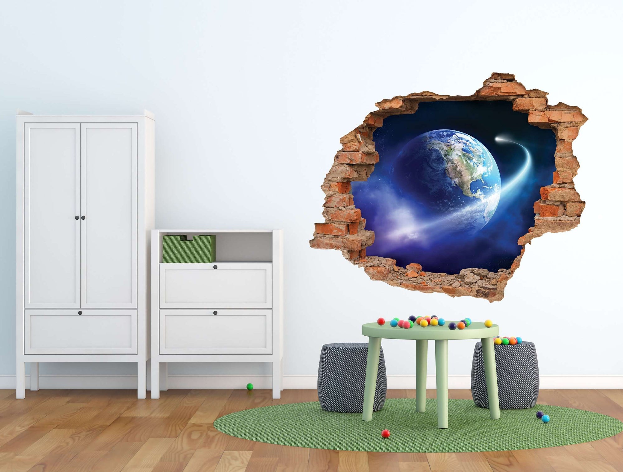 3D Art zidne naljepnice Space - 3D021