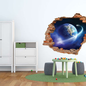 3D Art zidne naljepnice Space - 3D021