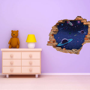 3D Art zidne naljepnice Space - 3D051