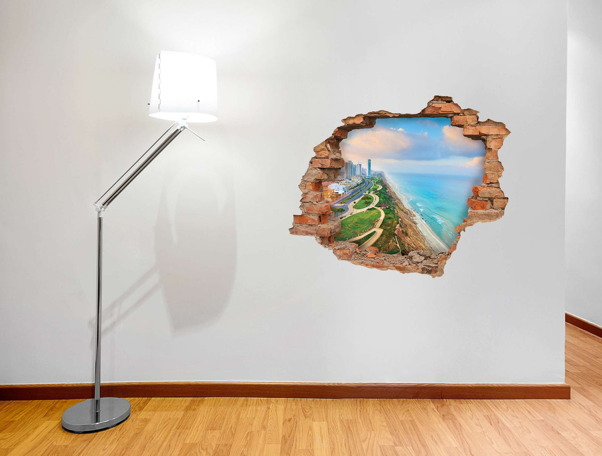 3D Art zidne naljepnice View - 3D049