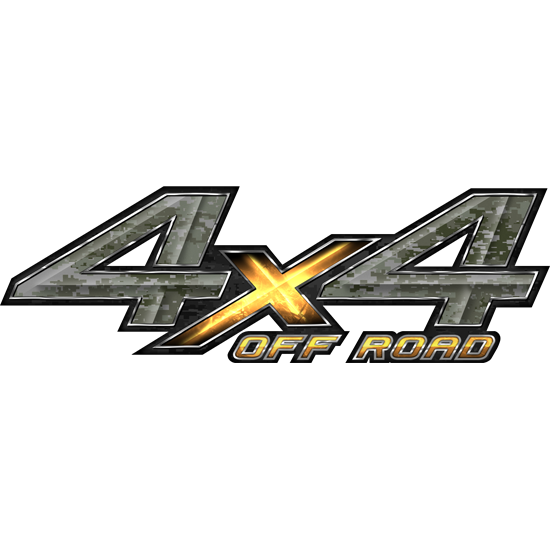 4x4 Off Road Nalepka. AUR121-Life-decor.si