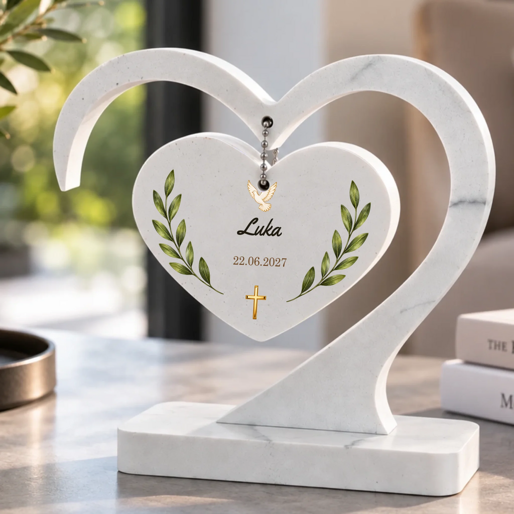 Personalizirano viseće srce – elegantna dekoracija za dom