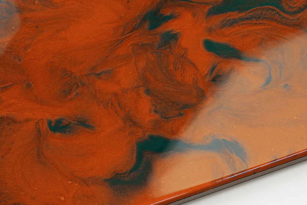 Epoxy pod Bronze Red & Dark Green - EP008