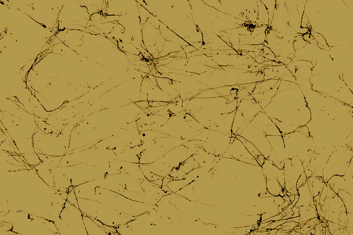 Epoxy pod Ochre Yellow & Marble Black - EP046