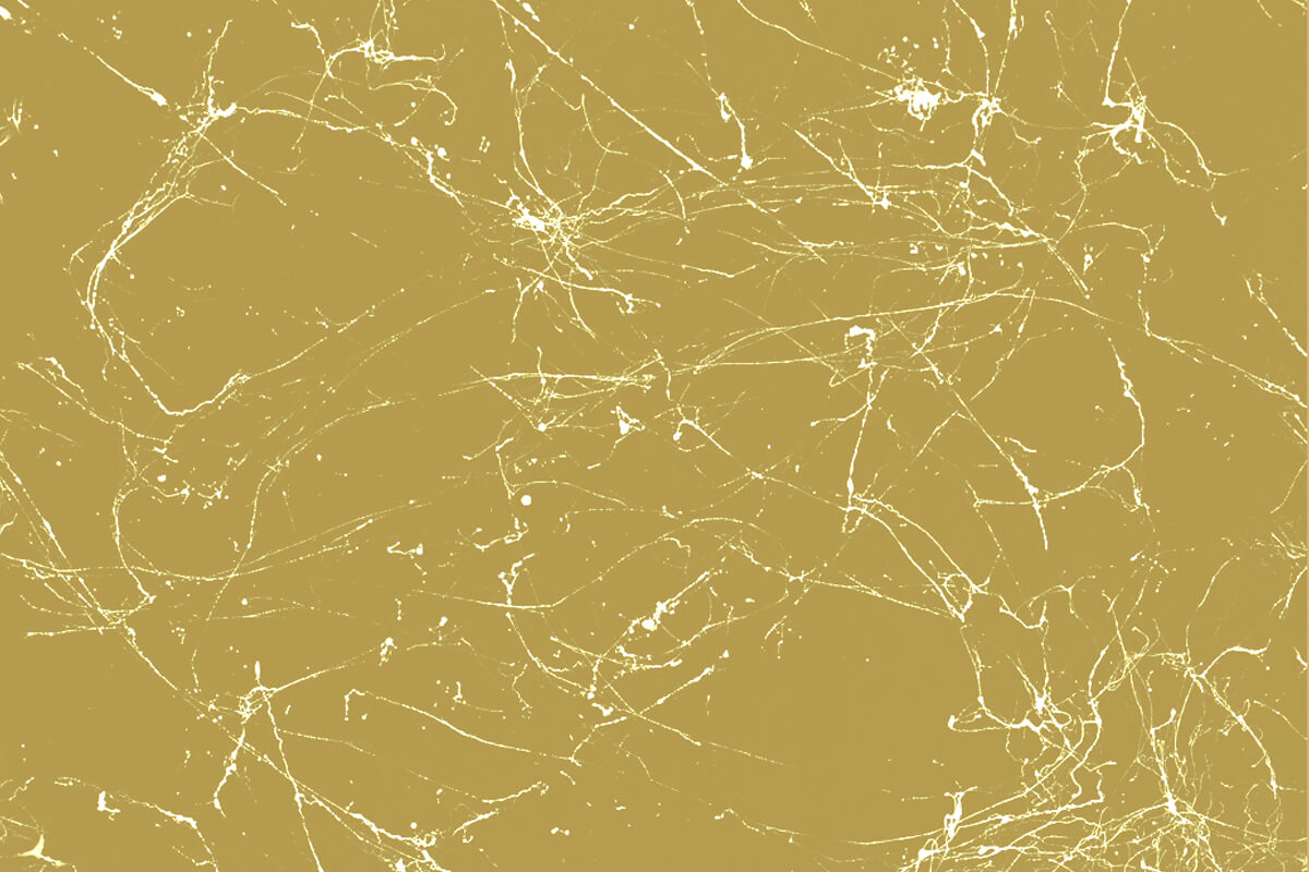 Epoxy pod Ochre Yellow & Marble White - EP041