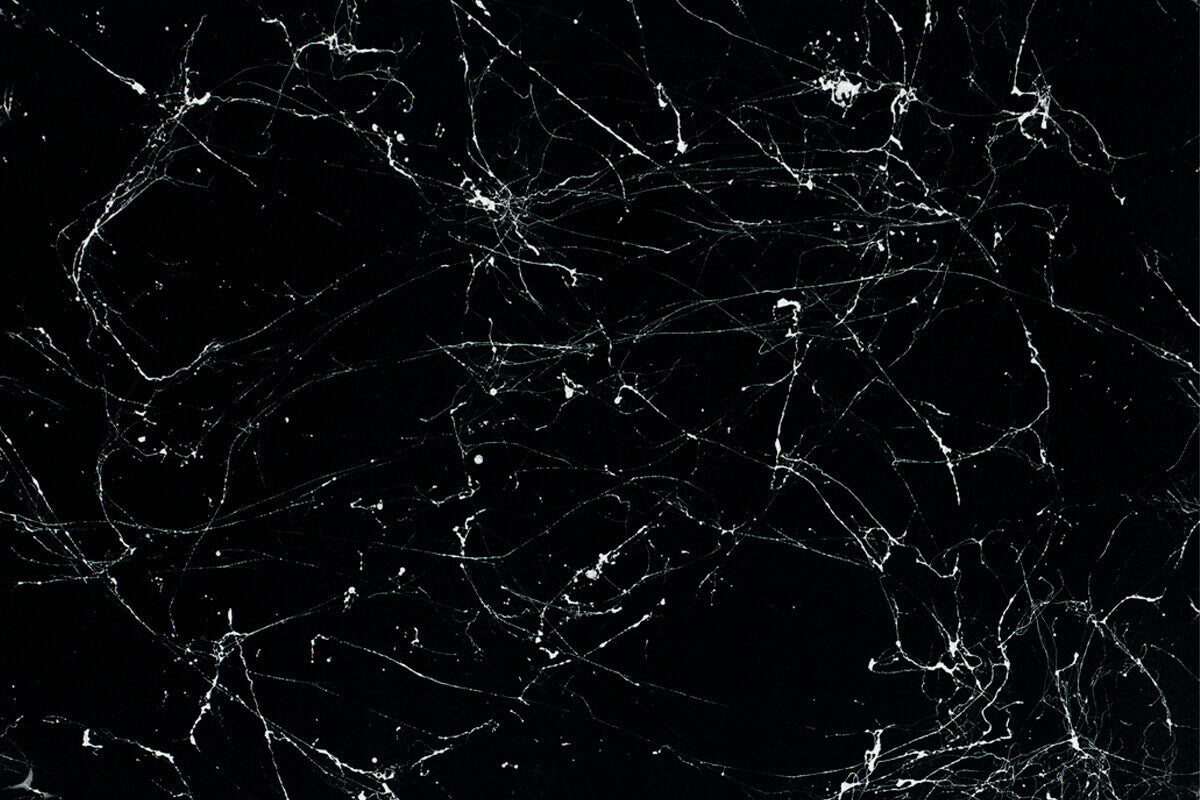 Epoxy pod Jet Black & Marble White - EP037