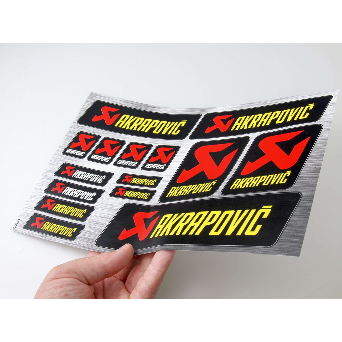 Akrapovic nalepke za motorje- CC031-Life-decor.si