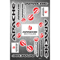 Apache samolepilne nalepke za kolesa - CC112-Life-decor.si