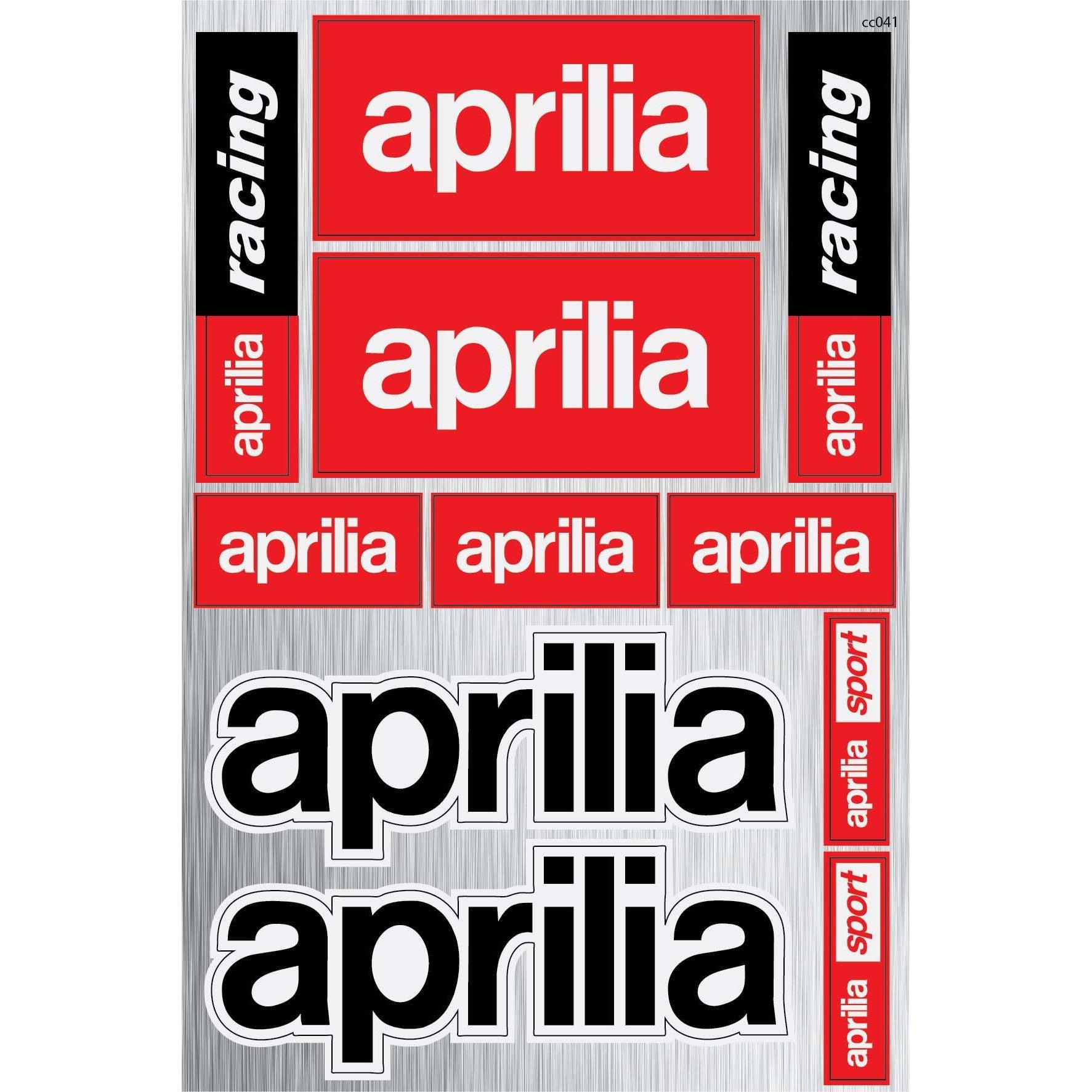 Aprilia nalepke za motorje- CC041-Life-decor.si