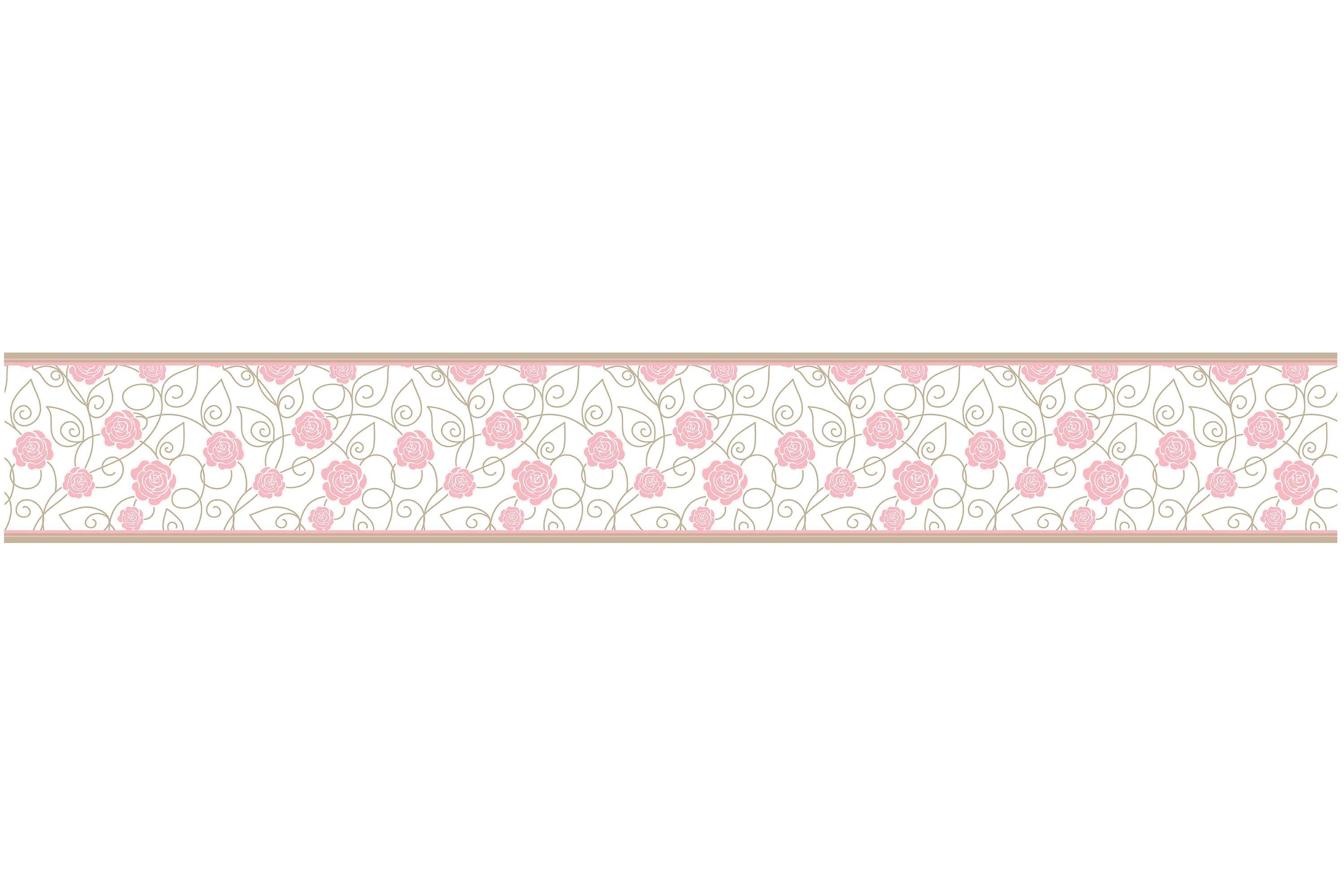 Bordure za zidove  Flower BR001