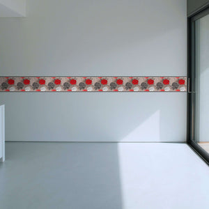 Bordure za zidove red roses BR029