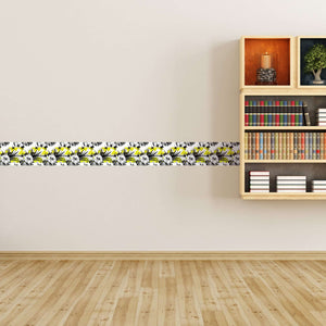 Bordure za zidove  White rose BR014