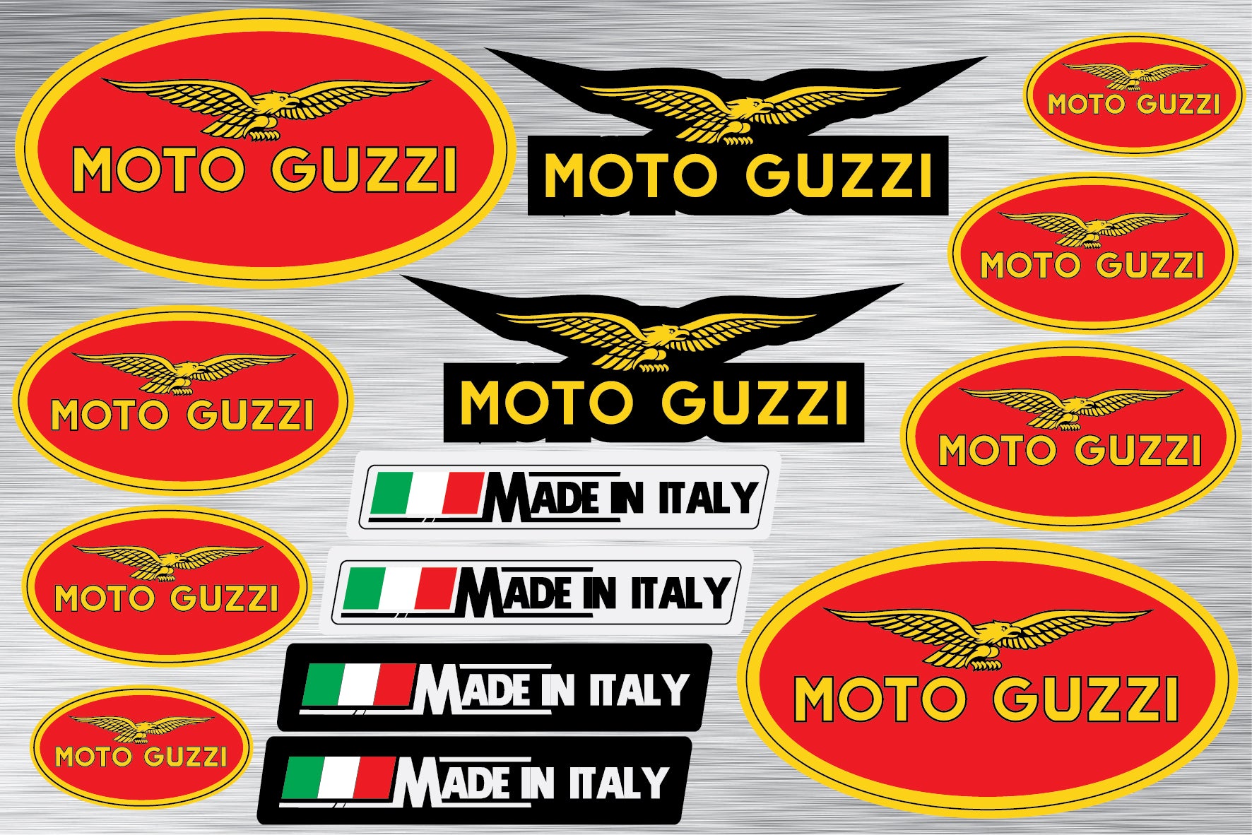 Moto Guzzi  nalepke za motorje- CC039