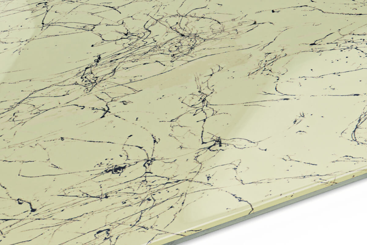 Epoxy pod Pebble Grey & Marble Black - EP043