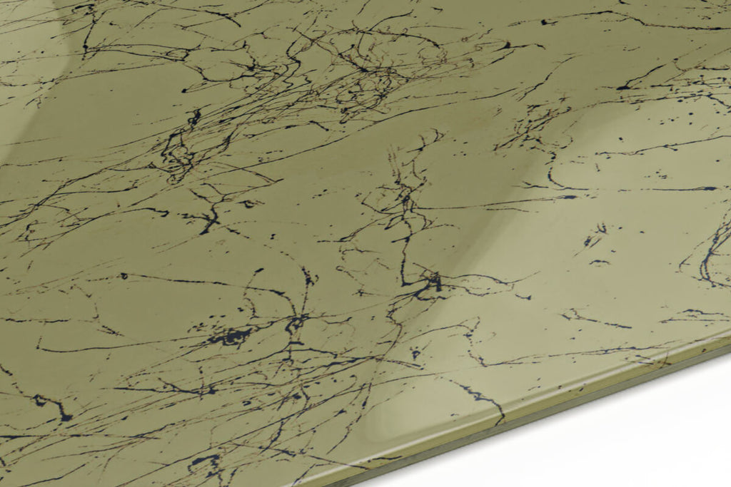 Epoxy pod Olive Grey & Marble Black - EP045