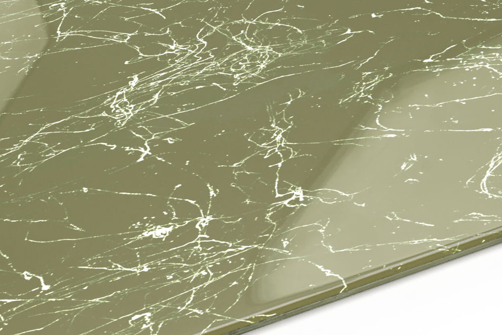 Epoxy pod Olive Grey & Marble White - EP042