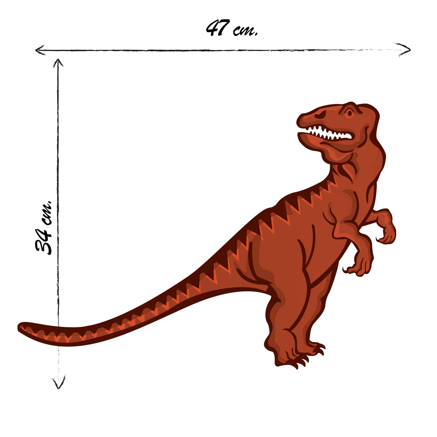 Stenske nalepke Dinozavri - WS004