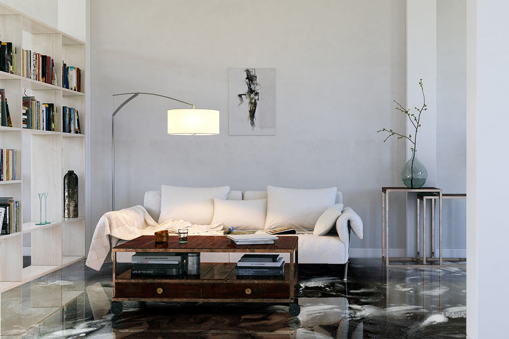Epoxy pod Deep Black & Pearl White - EP020