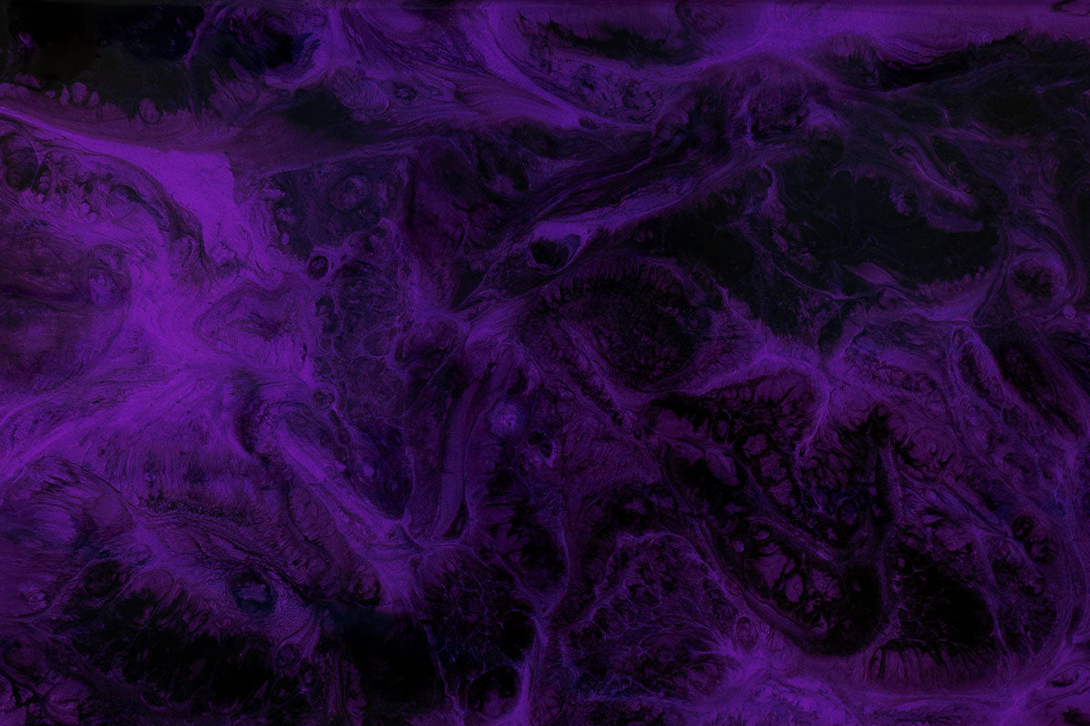 Epoxy pod Metallic Grape Purple & Jet Black - EP024