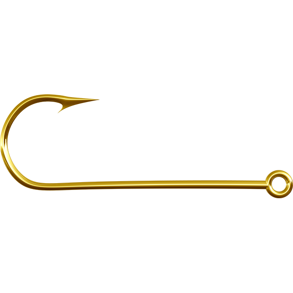 Fish Hook nalepke, samolepilne nalepke - AUR065-Life-decor.si