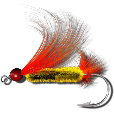 Fly Lure nalepke, samolepilne nalepke - AUR069-Life-decor.si