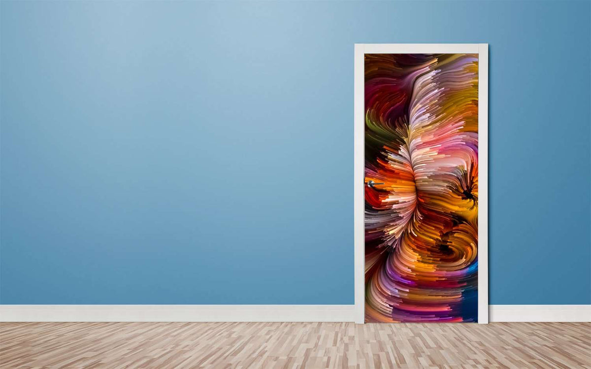 Folija za vrata abstract 3 – prikaz izdelka