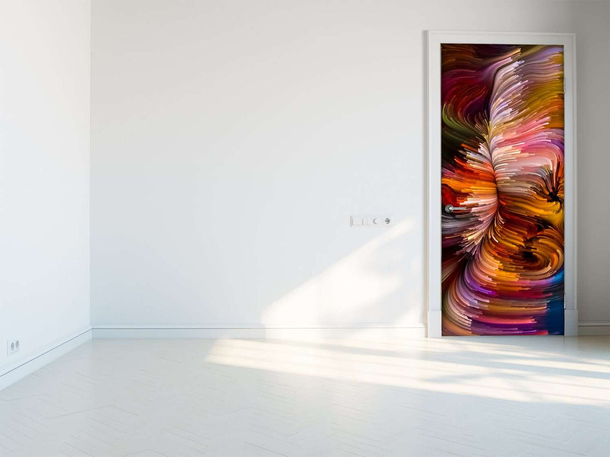 Folija za vrata abstract 3 – prikaz izdelka