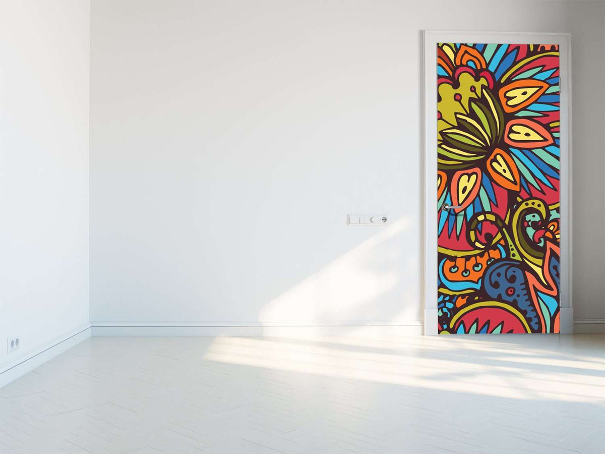 Folija za vrata abstract 6 – prikaz izdelka