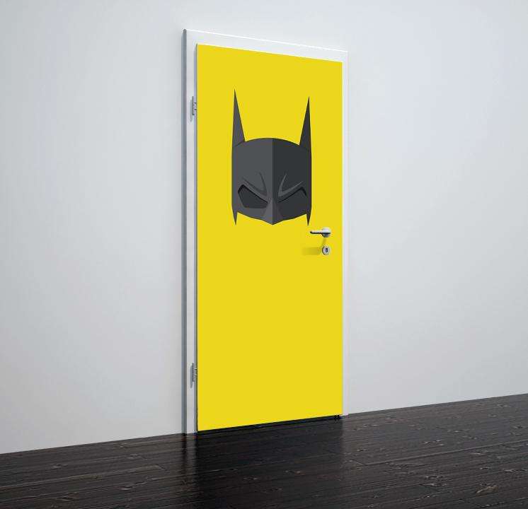 Folija za vrata z motivom batman