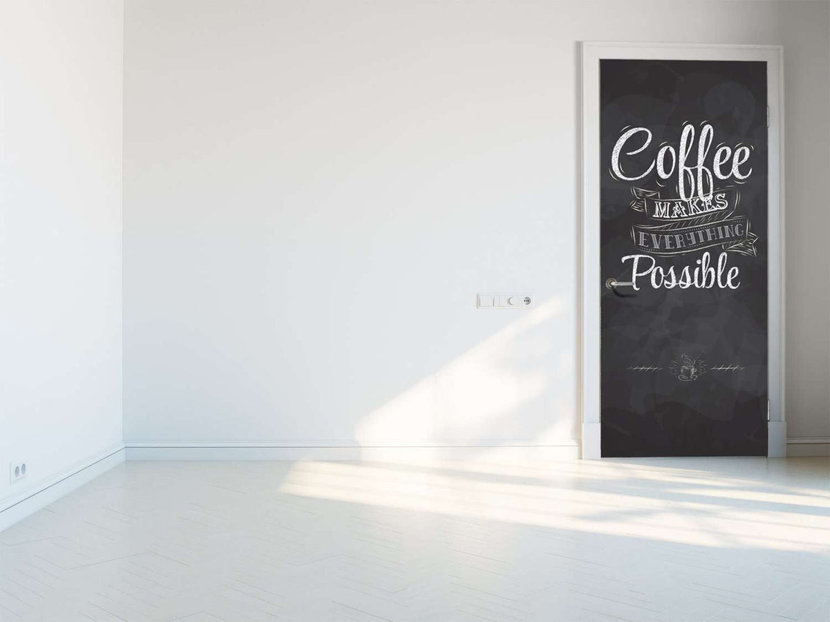 Folija za vrata coffee – prikaz izdelka