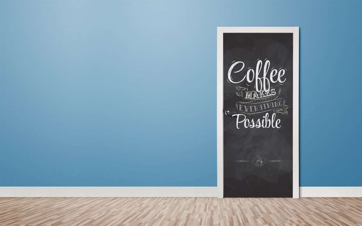 Folija za vrata coffee – prikaz izdelka