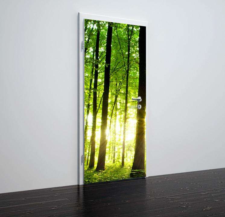 Folija za vrata Green Forest - TA009-Life-decor.si