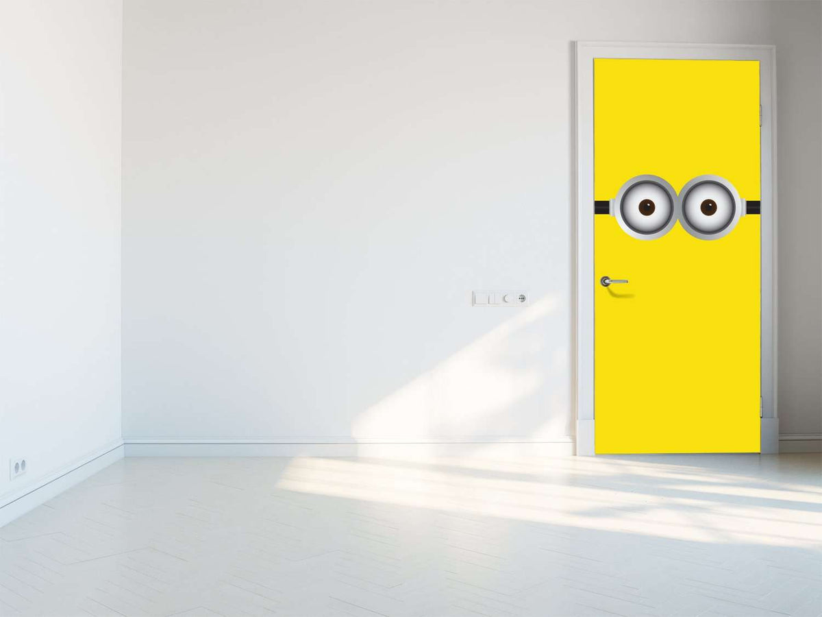 Folija za vrata minion – prikaz izdelka
