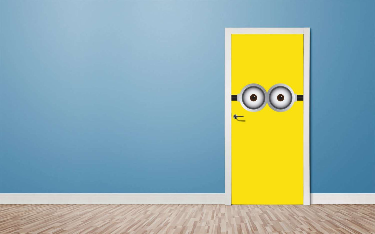 Folija za vrata minion – prikaz izdelka