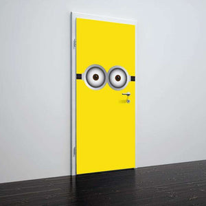 Folija za vrata Minion - TA072-Life-decor.si