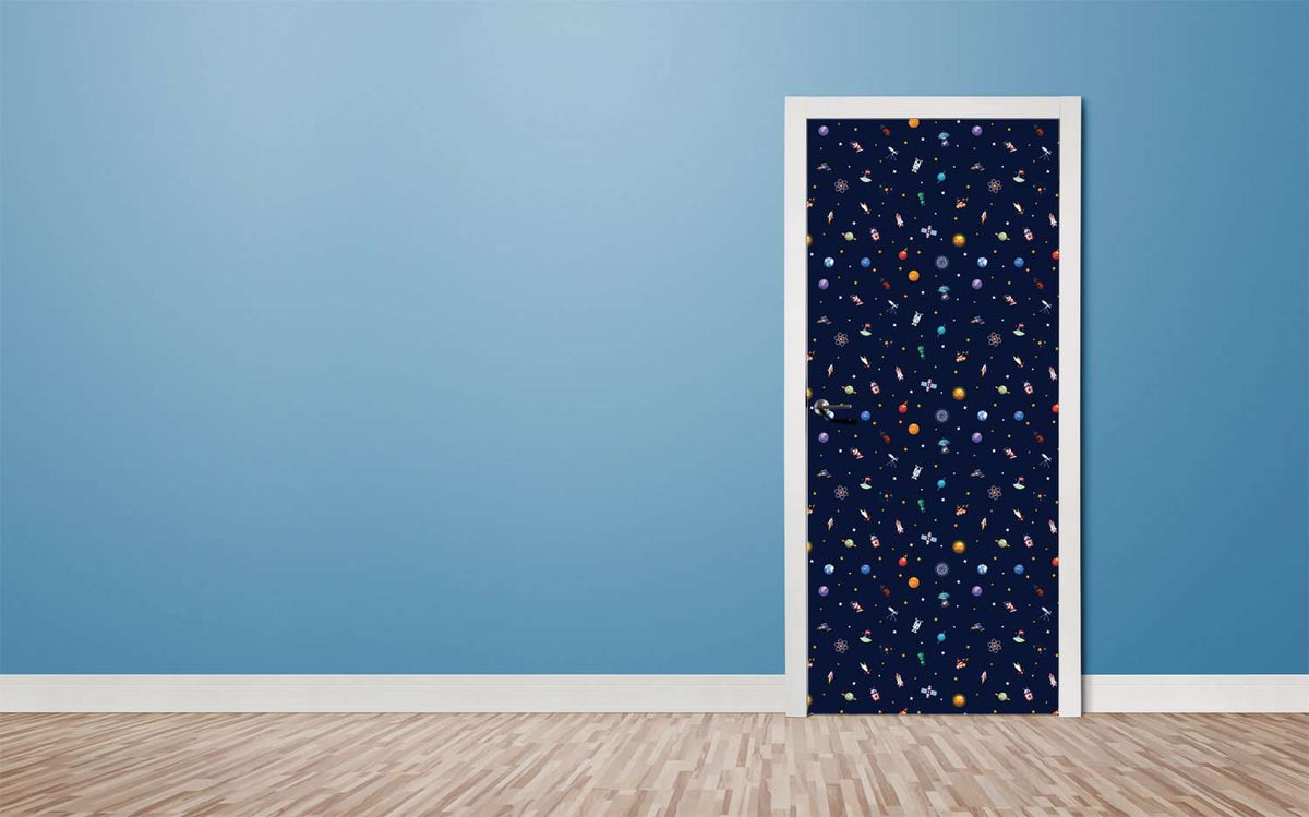 Folija za vrata outer space – prikaz izdelka