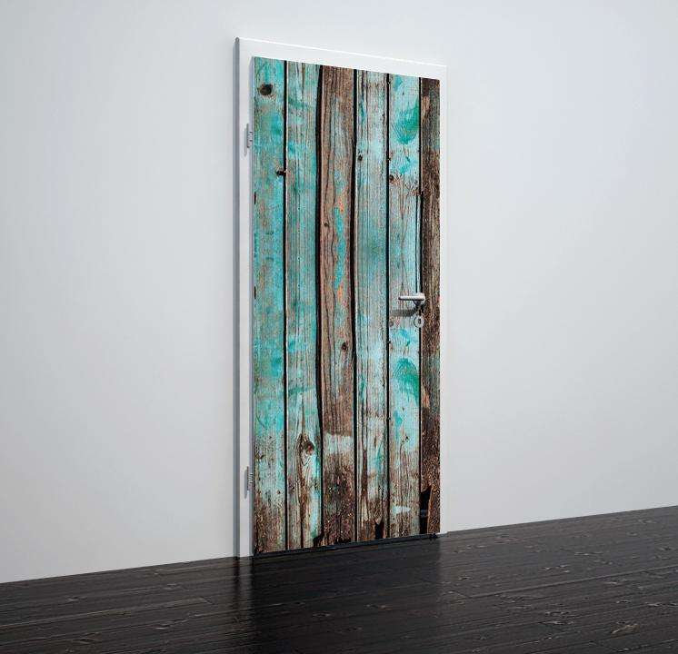 Folija za vrata Rustical wooden doors- TA075-Life-decor.si