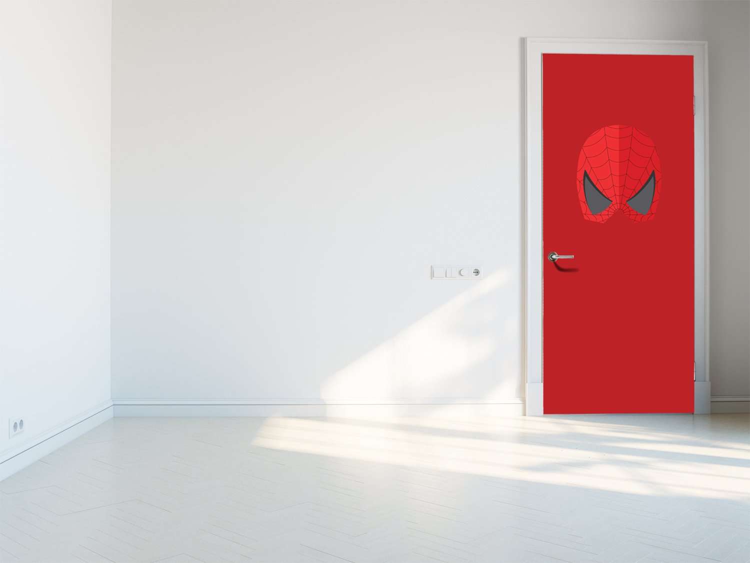 Folija za vrata Spiderman - TA069-Life-decor.si